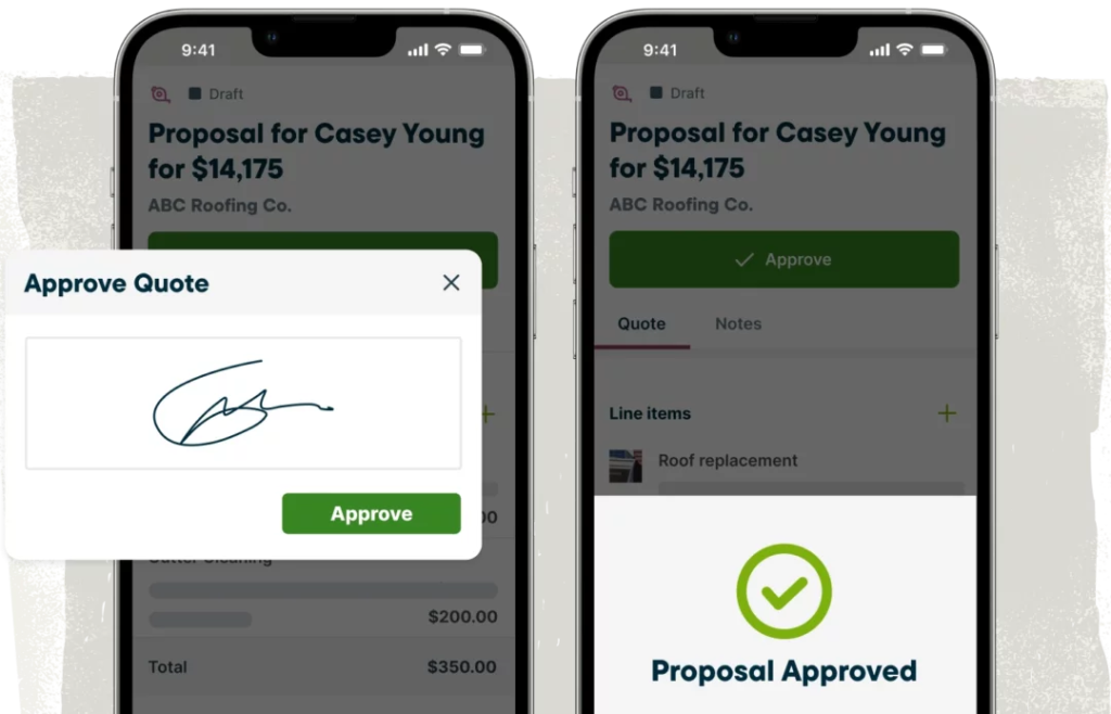 Screenshot of Jobber: The versatile choice for service pros
