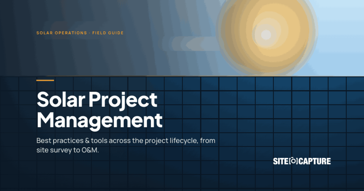 Solar project management blog featured image